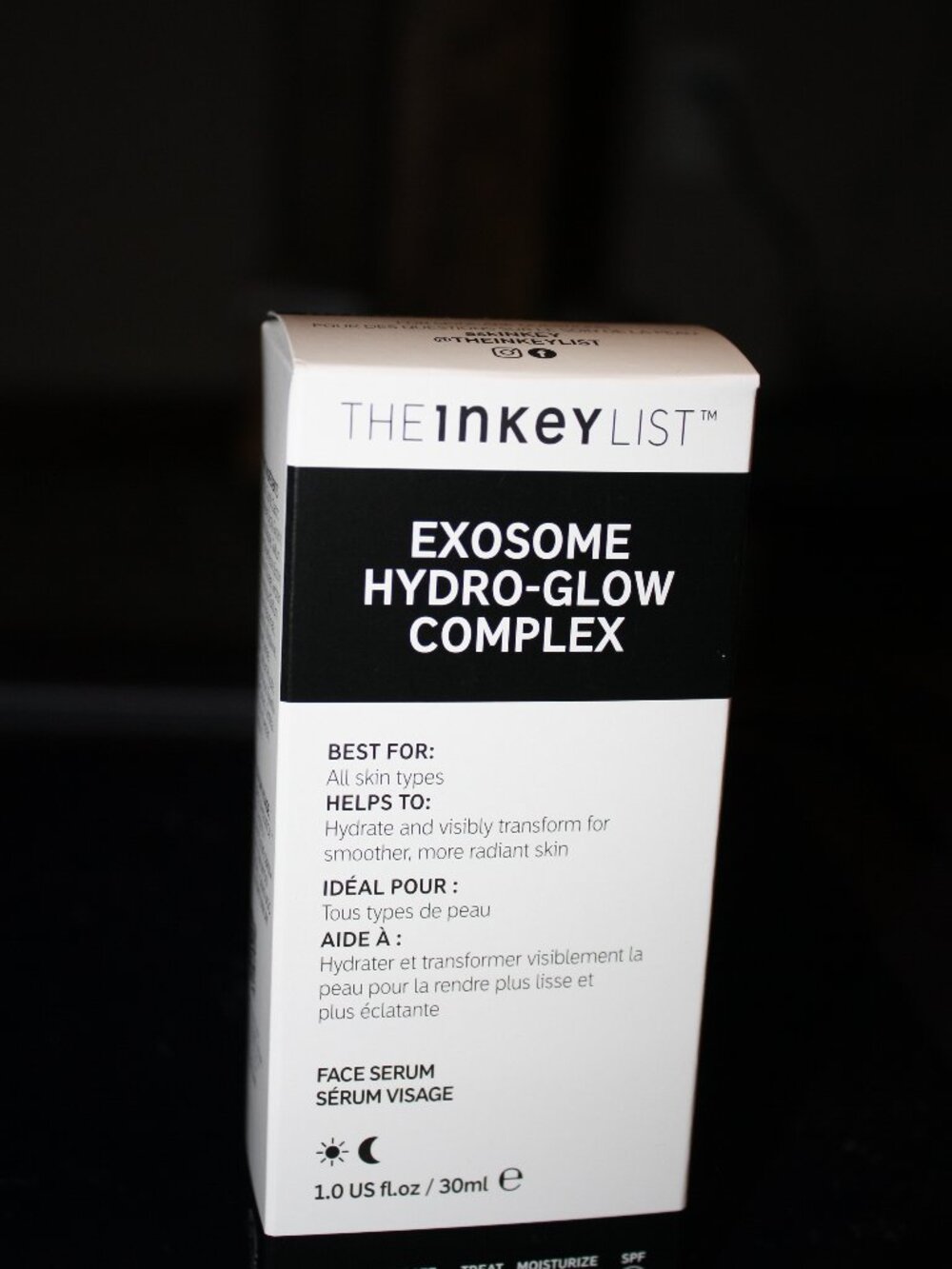 THEINKYLIST Exome Hydro-Glow Complex Serum, 1oz, NIB
